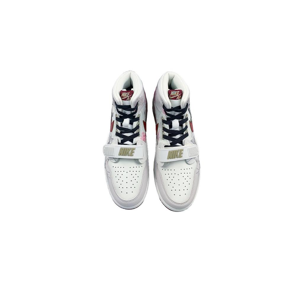 Jordan Legacy 312 Abrasion Resistant High top Vintage Basketball Shoes Men's White HF0745-131(Team652-312)