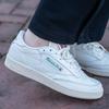 Reebok  Club C 85 Chalk Glen Green Women Sneakers White Alabaster GX3686