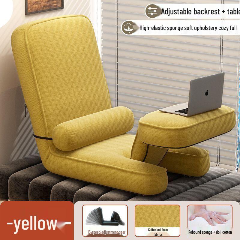 Compact Folding Tatami Chair for Dorms and Balconies