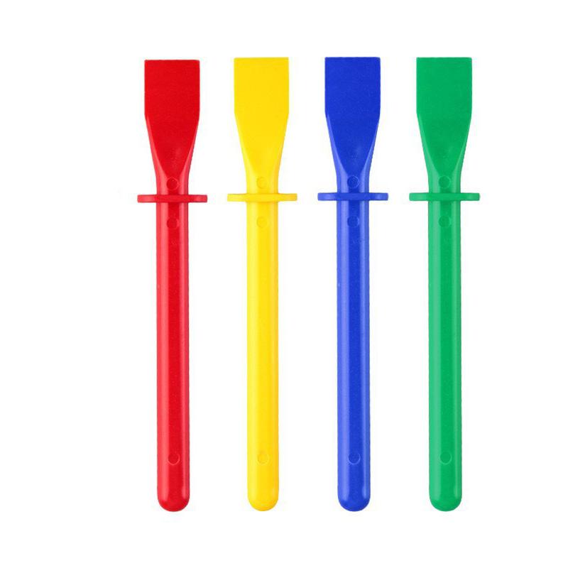 20pcs Glue Spreaders,Polypropylene Glue Smear Sticks Applicator, Painting Scrapers For Handmade DIY Art Leather Craft Tool