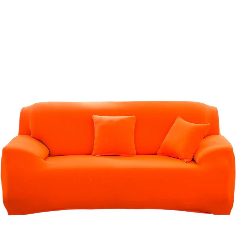 Solid Color Sofa Covers for Living Room Elastic Sofa Cover L Shaped Corner Couch Cover Slipcover Chair Protector 1/2/3/4 Seater