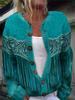 2026 foreign trade new 3D digital printing cardigan knitted jacket women's clothing early spring and autumn factory wholesale
