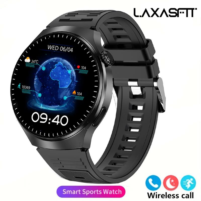 

New Men s Smart Watch HD Screen Heart Rate Bluetooth Call NFC Smartwatch For Men Women Holiday Gifts чёрный
