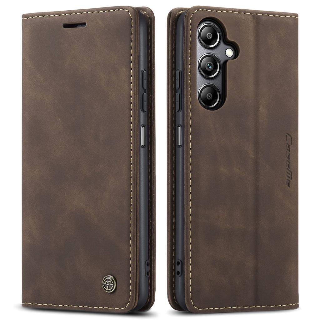 Flip Wallet Case for Samsung Galaxy A55 5G A35 5G A25 5G A05S (2026), Leather Magnetic Folio Cover with Card Holder