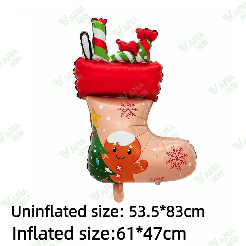 3D Large Foil Balloons Christmas Series Standing Balloons  Home New Year Party Supply