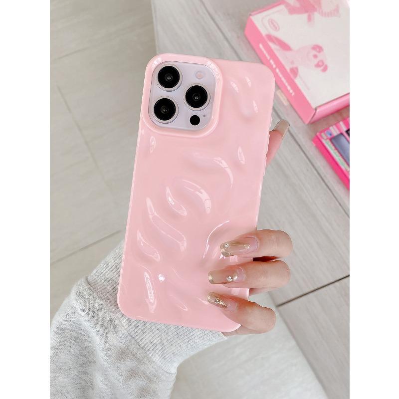 

Explosive Jelly Solid Color Meteorite Pattern Phone Case Protective Cover All Inclusive for Apple for IPhone 17 Promax/16 Apple 12promax