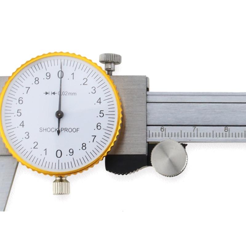 Versatile Woodworking Measurement Tool Adjustable Dial Gauge Precisions Woodworking Dial Gauge Alloy Ruler 24cm/9inch