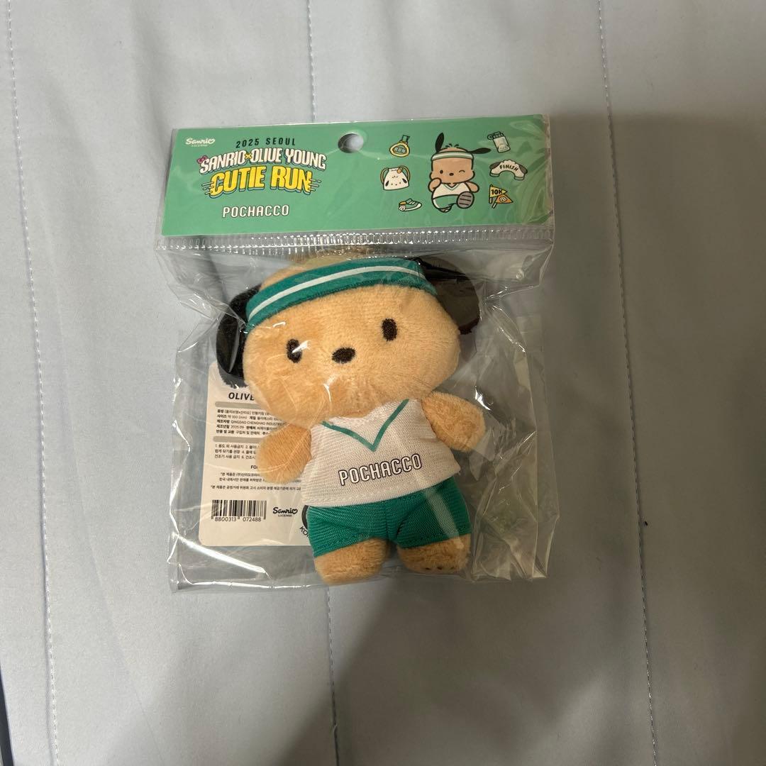Pochacco stuffed toy OLIVE YOUNG collaboration