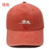Cartoon Cute Sloth Embroidery Washed Retro Baseball Cap Men's and Women's Leisure Outdoor Sports Shade Cap