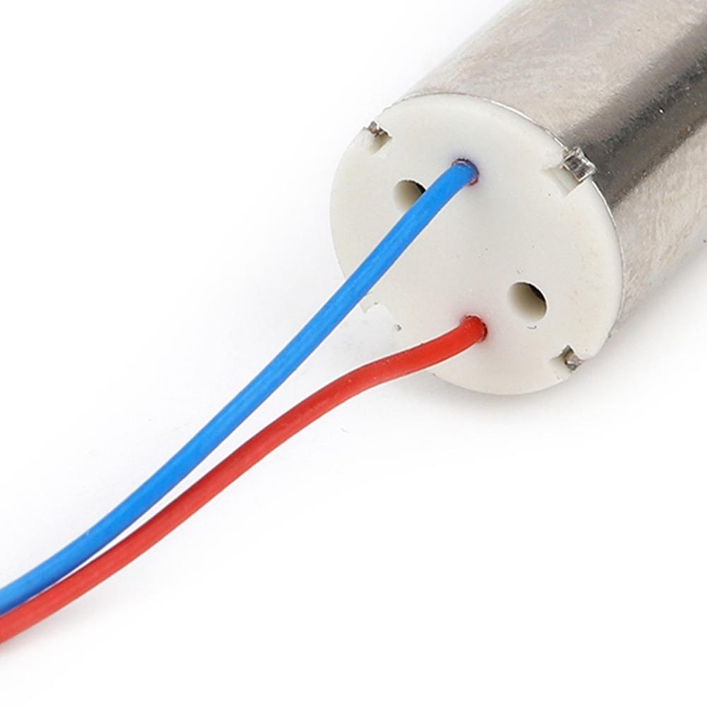 2pcs 3~5V Voltage Hollow Cup Motor 8.5x20mm Size Micro Coreless Motor Drone Motor  For Quadcopter