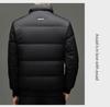Men's Winter Thick Stand Collar Down Jacket - Trendy, High-End, Rogue Chic, Warm Bread Jacket Casual Outerwear