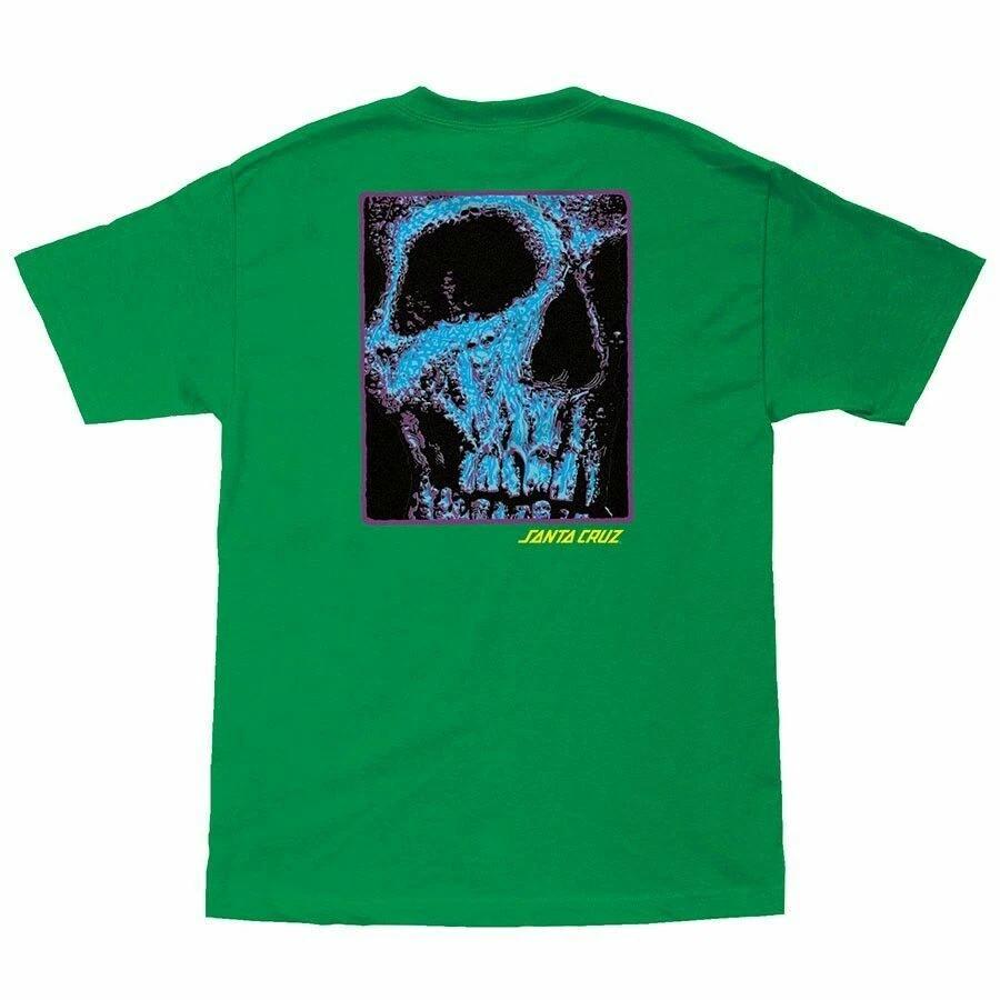 Santa Cruz STREET CREEP REDUX Skateboard T Shirt KELLY GREEN S