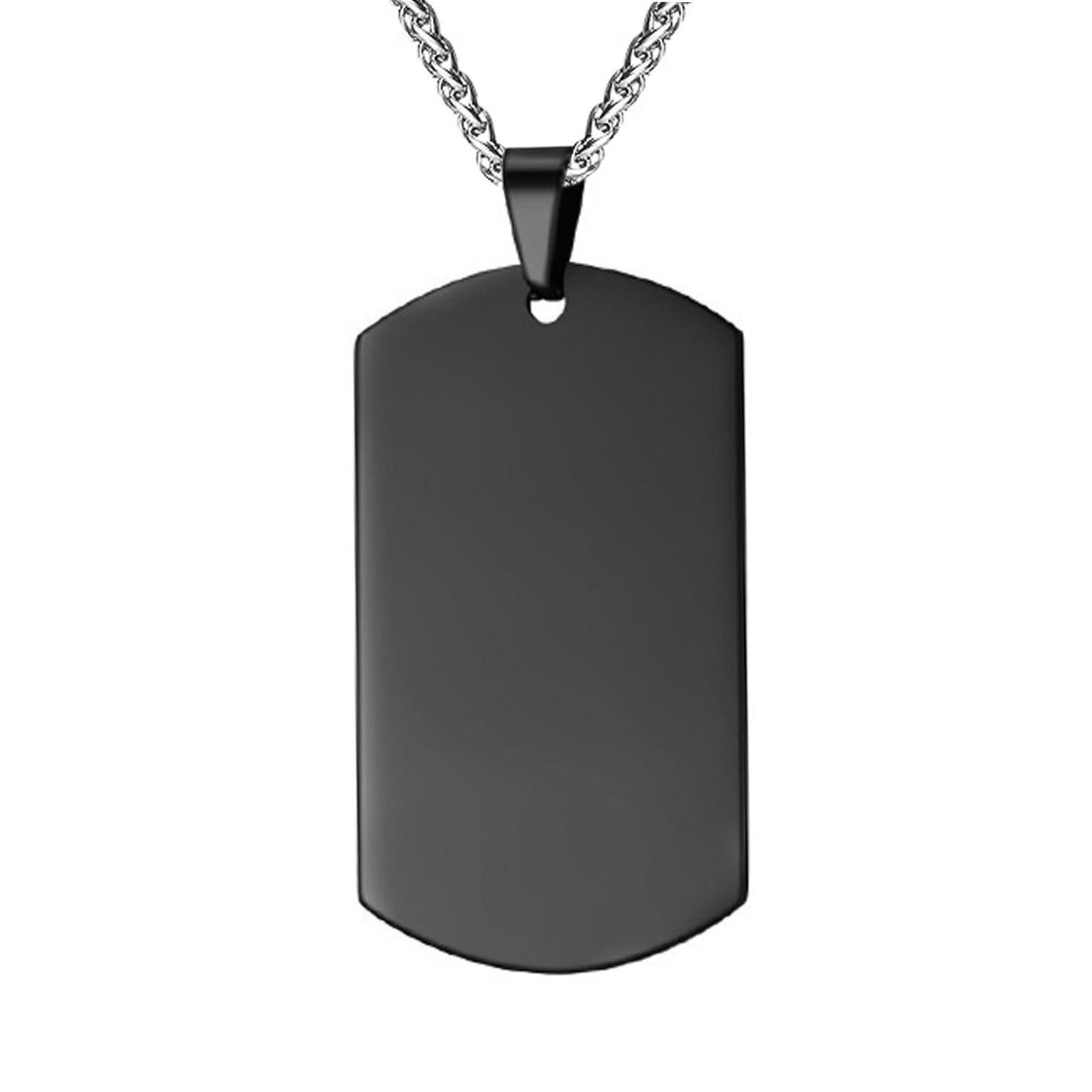 

Мужская и женская мода DIY персонализированные ожерелья индивидуальные памятные подарки One Size