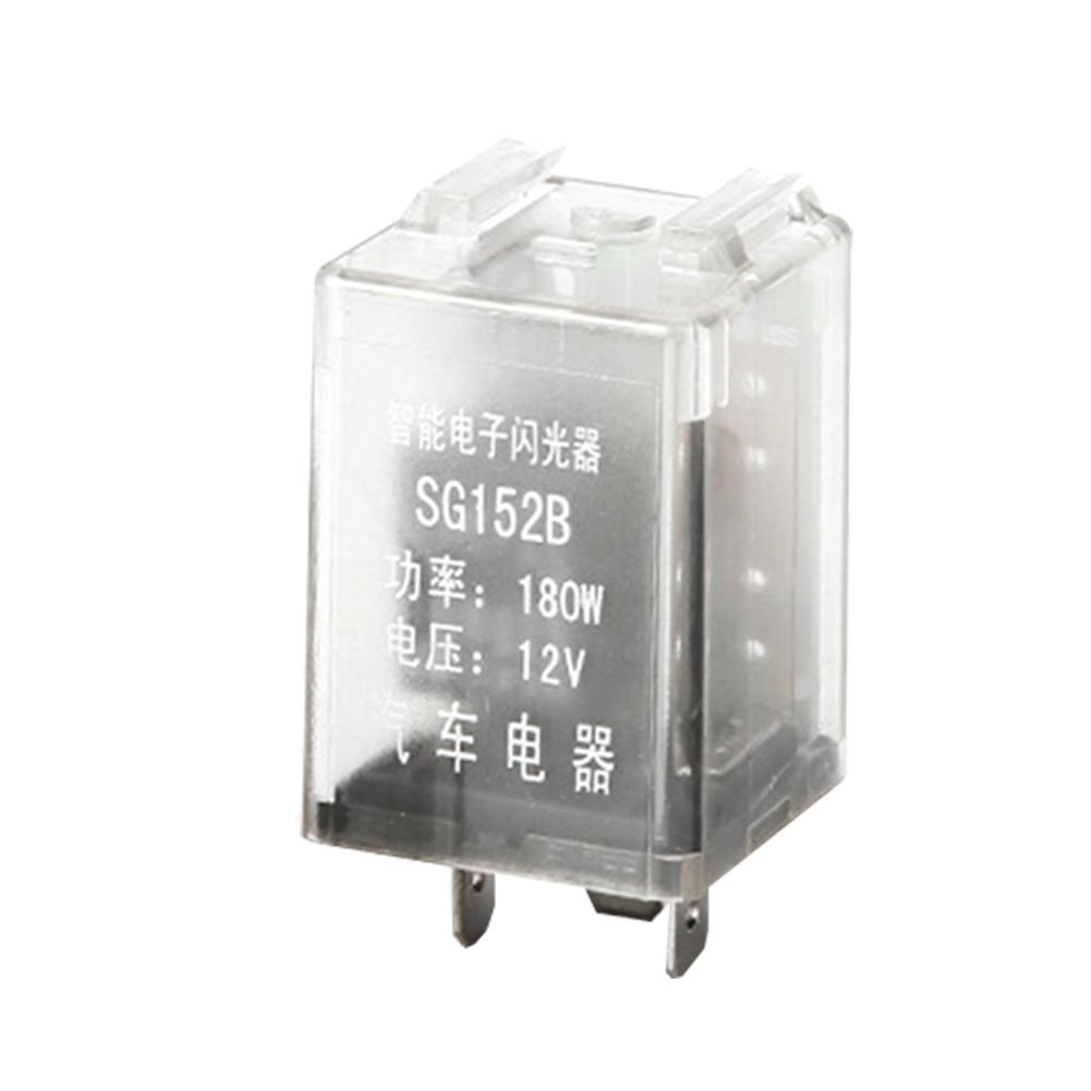 Kunststoff Blinkrelais Blinkerfrequenzregler 3-Pin