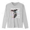 Funny Donkey Print T shirt Novelty You say crazy like its a vintage Washed Stylish homme Versatile Top For Everyday Wear