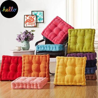 T Cken Corn Fleece Tatami Seat Office Chair Sofa Cus On Soft Pad Mat Pillow Winter Office Bar Home Decor