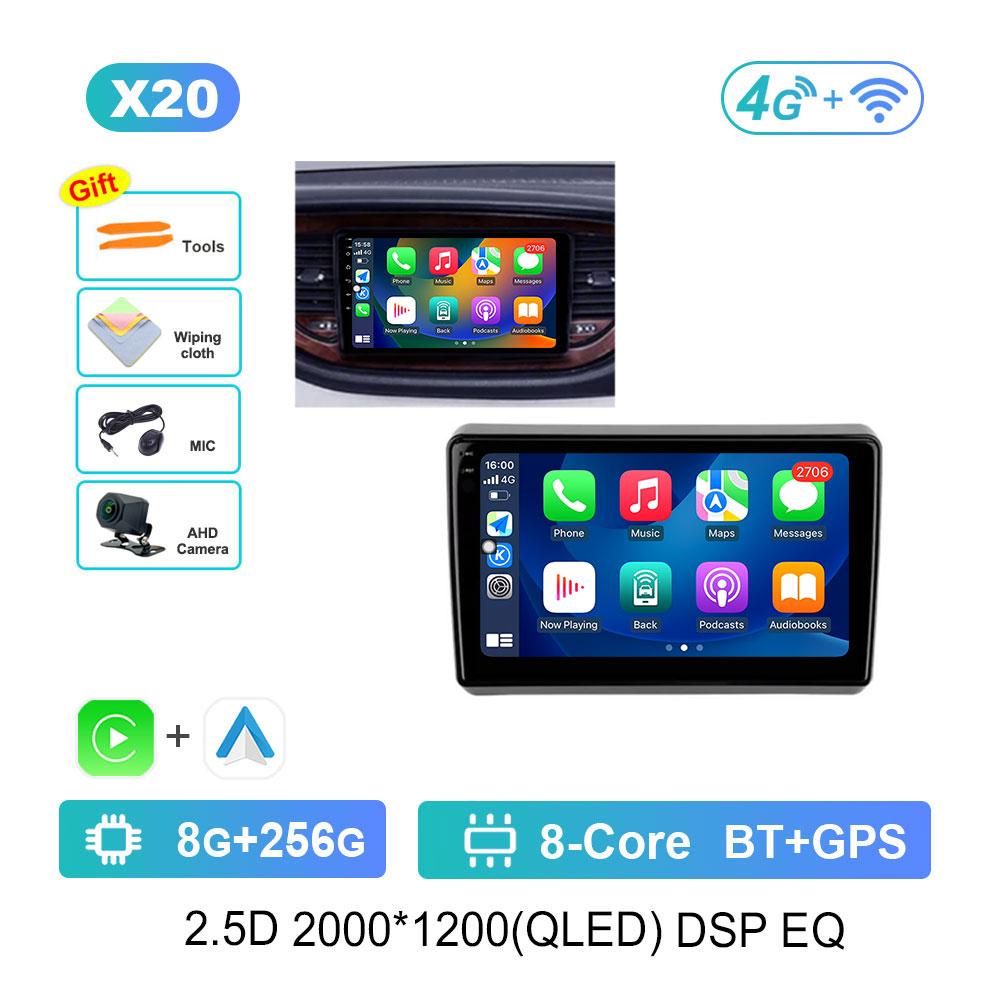 Car Radio Android 14 For Dodge Dart 2012 - 2016 GPS Multimedia Player DSP BT 2din Head Unit Audio Navigation Stereo Auto Tools
