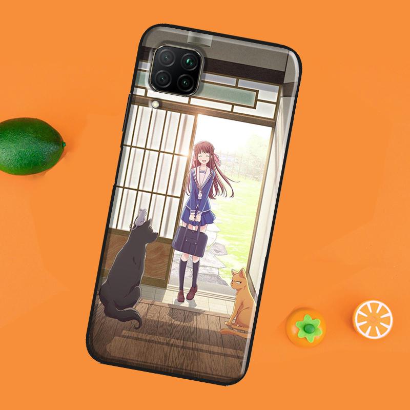 Fruits Basket Anime Case For Huawei P40 P20 P30 Pro Mate 20 Lite P Smart 2019 Nova 5T Honor 50 Lite 10i 8X 9X