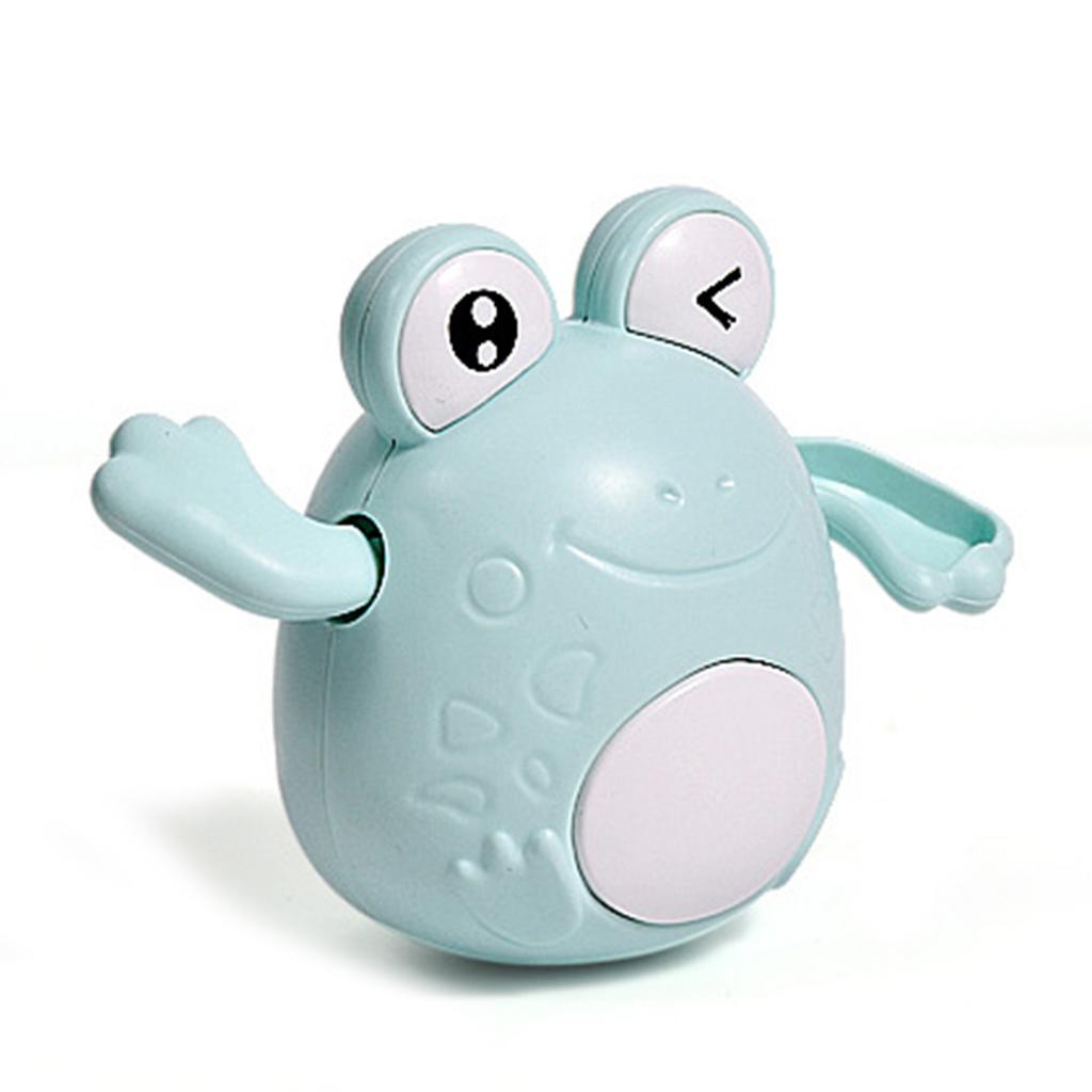 Baby Bathing Toy Cute Cartoon Clockwork Frog Swimming Pool Water Toys