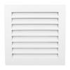 10x10 Inch Vent Cover Fixed Louver Aluminum Alloy Ceiling Sidewall Air Supply Register for Kitchen Bathroom Office
