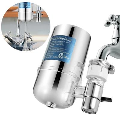 Kraanwaterfilter Kraanmontage Waterfiltratiesysteem Huishoudelijk Keuken Waterzuiveraar Ontkalking, Restchloor, Sediment