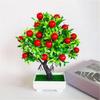 Artificial Potted Plant Home Plastic Tree Ornament Table Potted