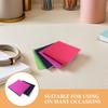 40Pcs 10x15cm Random Color Nonwoven Fabric Sheets Comfortable Texture Craft Felt Sheets Easy To Staple Paint for Kids