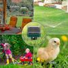 16 Pcs Solar Mole Repellent,ultrasonic Repeller Vole Deterrent Spike
