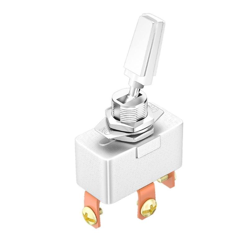 High Current 20A Toggle Switches for Auto and Agricultural Vehicle Modification Metal Construction Easy Installation