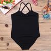 Little Big Girls Classic Spaghetti Strap Crisscross Back Ballet Leotard Dance Costumes Gymnastics Jumpsuit
