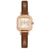 Casual Square Dial Quartz Watch Stainless Steel Simple Women Watch Leather Strap Ladies Wristwatches Gifts
