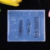 Mold Silicone Nail Art Decorations Diy Nail Mold Peafowl Shape Photo Frame Chinese Style Stereoscopic Stamping Plate Nail Seal