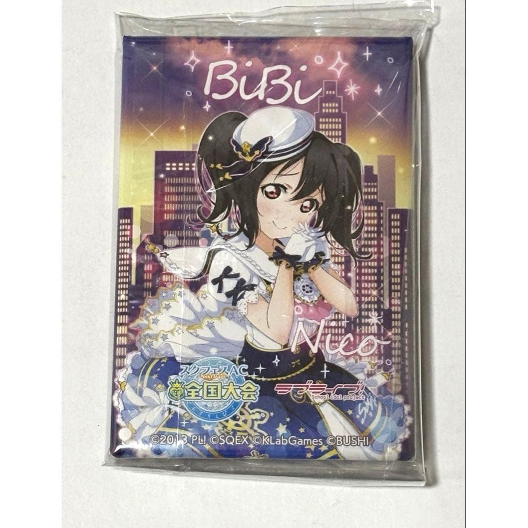 Love Live Square Can Badge Nico Yazawa