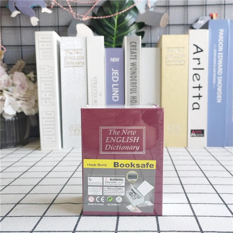 Plastic English Dictionary Book Safe with Combination Lock