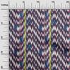 oneOone Cotton Flex Fabric Stripe & Chevron Ikat Fabric Prints By Yard 40 Inch