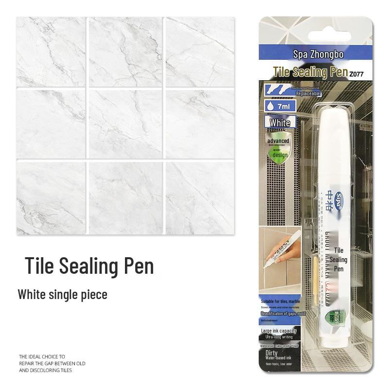 Zhongbo CZ077 Tile Grout Sealant Stain-Proof Wax Pen белый