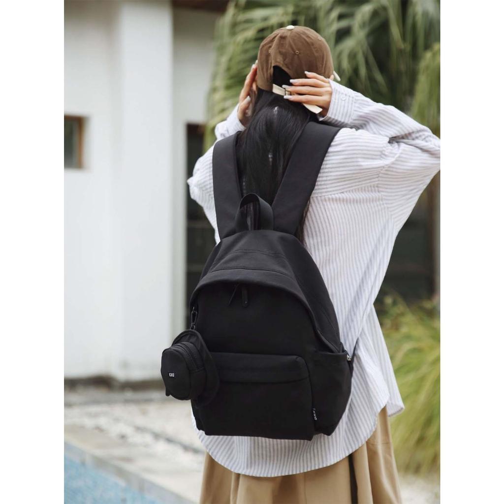 Backpack Women's Fashi Lightweight Travel Bag Leisure Commuter Bag Versatile High Beauty Korean Editi Lightweight Computer B