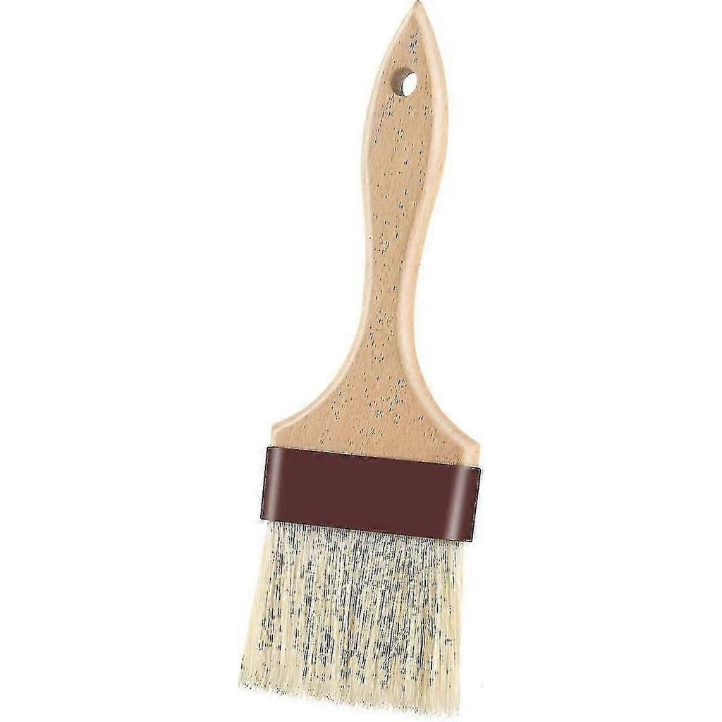Cleaning Brush Pastry Brushes For Baking Basting Brush With Boar Bristle And Beech Hardwood Handles Culinary Oil Brush For Bbq Butter Grill Bbq Sauce