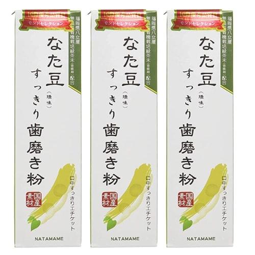 

Value 3-Pack Natto Bean Refreshing Toothpaste 120g x 3 [Breath-Clearing Etiquette for Bad Breath and Sticky Breath]
