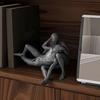 Nude Male Statue 3D Printed 2 Naked Men Figurine Minimalist Naked Body Sculpture for Modern Home Desktop Decor