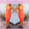 Exquisite Fashion Women Sleeveless Bandage Bodycon Evening Cocktail Dress For Parties