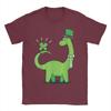 Dino St Patricks Day TShirt Summer  Fashion TShirts Unisex Cotton ONeck Plus Size XL Tees ShortSleeve YK Basic Tops