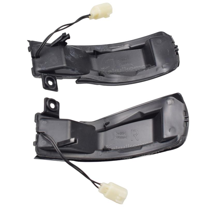 2Pcs For Mazda 3 BL 2008-2014 Mazda 6 GH 2007-2015 LED Dynamic Turn Signal Light Side Mirror Blinker Sequential Flasher Repeater