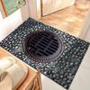 3D Non-slip Water-absorbing Diatom Mud Floor Mat - Durable, Wear-resistant, Stain-resistant Entryway Mat