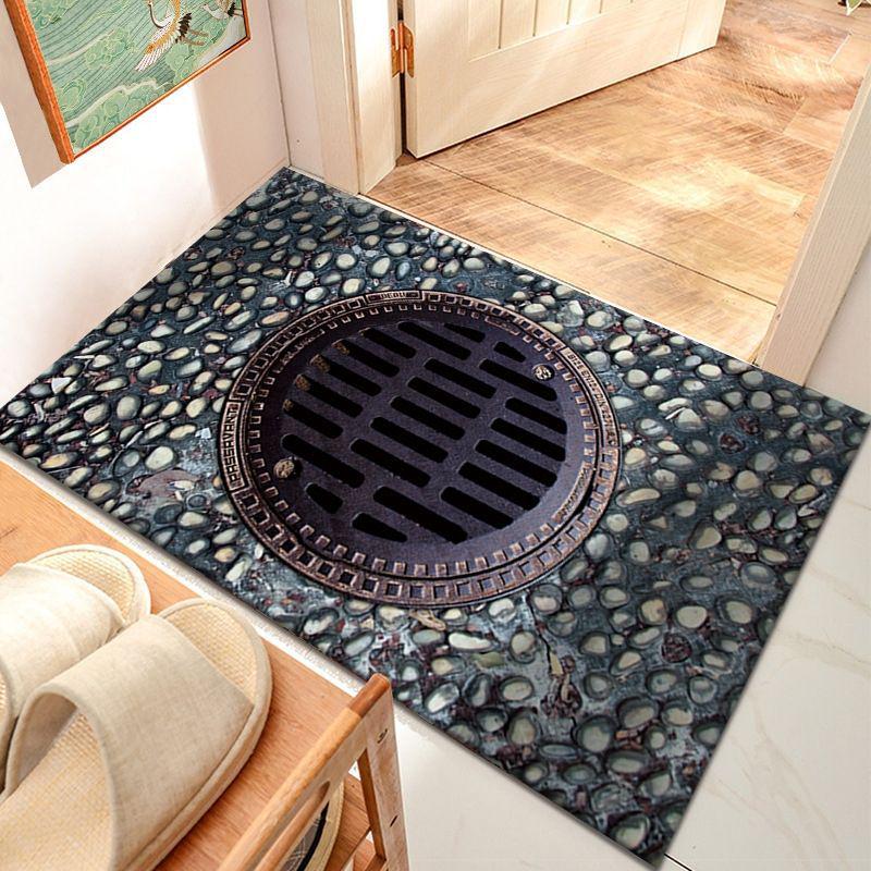 3D Non-slip Water-absorbing Diatom Mud Floor Mat - Durable, Wear-resistant, Stain-resistant Entryway Mat