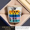 Beige Ru Kiln Teacup Master Cup Couple Cup Creative High-End Coke Cup Ceramic Kung Fu Tea Cup Souvenir