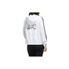 adidas Neo Faves Kapuzen-Sportjacke mit Alphabet-Blumenlogo Damen Oberbekleidung Weiß FP7321