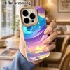 Phone Case: Lambskin 2D Flat Samsung Galaxy A34 A35 M05 M06 S20 S22 S21 FE Plus 5G Protective Case, Gradient Cloud Pattern, Christmas and Halloween Gi