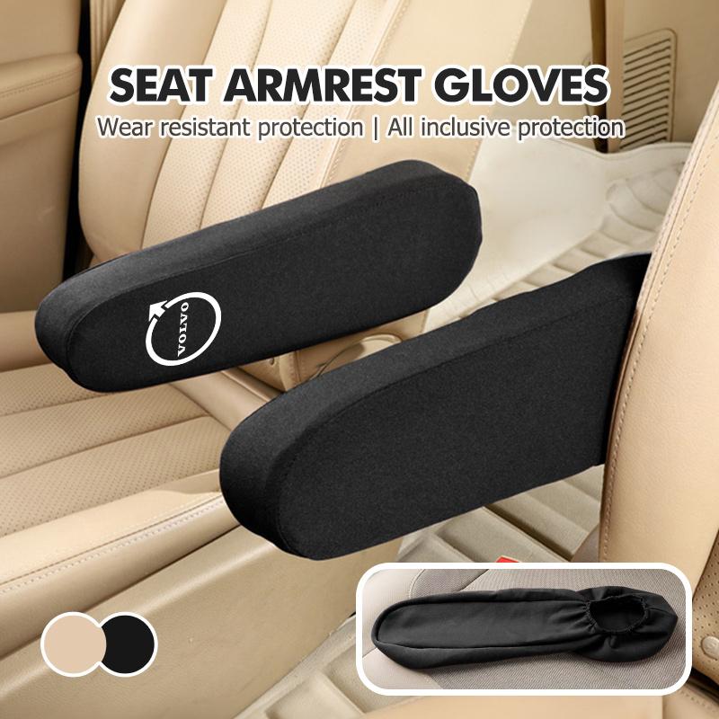 Für Volvo Auto Sitz Seitenarmlehne Griffabdeckung Elastisches Tuch Staubdicht Schutz XC60 XC90 V60 V40 XC40 V50 S60 V70 C70 AWD S80
