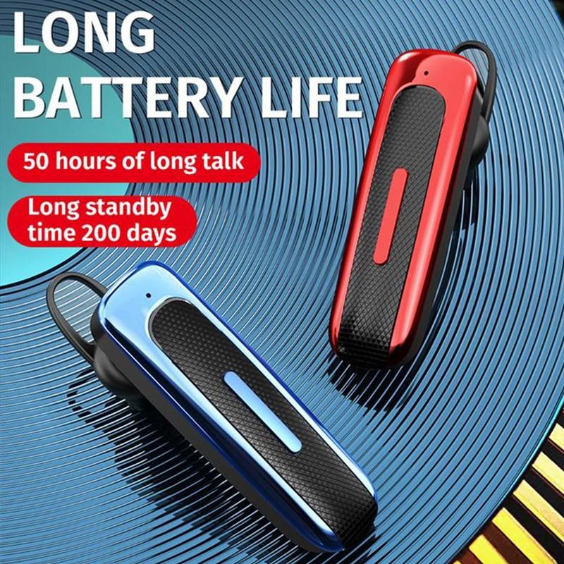 Biznesowe słuchawki Bluetooth Stereo Czysty dźwięk Rozmów Bezprzewodowy zestaw słuchawkowy z mikrofonem Słuchawka głośnomówiąca do prowadzenia samochodu Muzyka